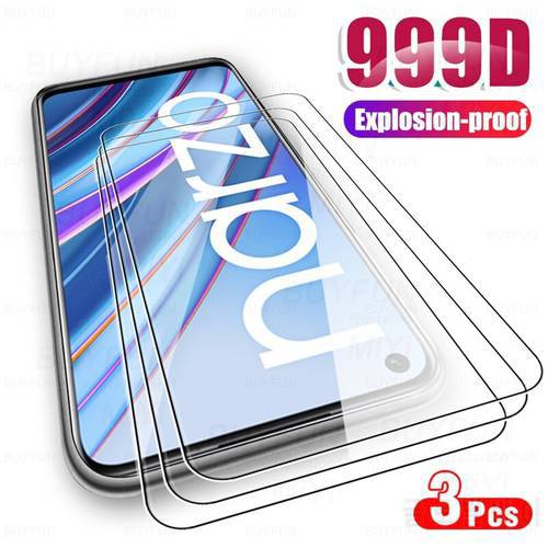 3pcs full cover tempered glass for realme realmi realmy narzo 30 30a 50a 50i narzo30 narzo30a 4g 5g screen protector safety film