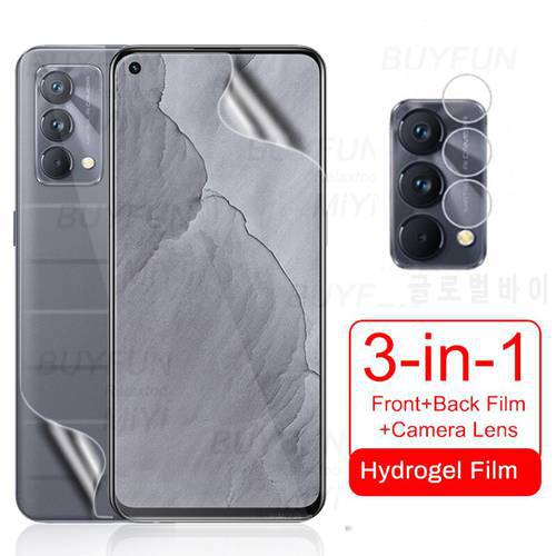 9999d hydrogel film for realme gt master edition 5g back front screen protectors not glass on realmi gt master 2021 camera glass