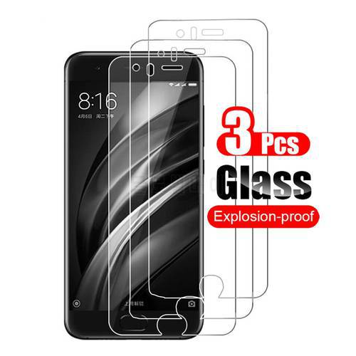 3Pcs Tempered Glass For Xiaomi Mi 6 Mi6 Screen Protector Guard Protective Film On For Xiaomi 6 Mi 6 Anti Scratch Glass