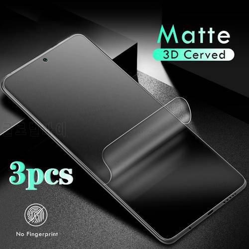 matte Hydrogel film for Oppo Realme GT screen protector For Realme GT Neo 5G A94 A54 4/5G A74 F19 Reno 5Z G T Not tempered glass