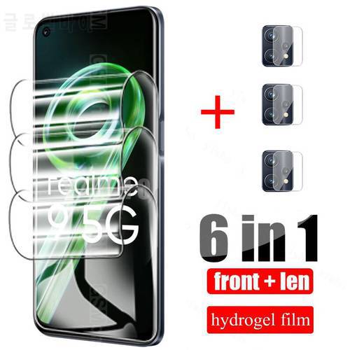 Full Curved Hydrogel Film For Oppo Realme 9 Pro Screen Protector Realme9 Pro+ Realm Reame 9 5G 9Pro Plus Protective Phone Film