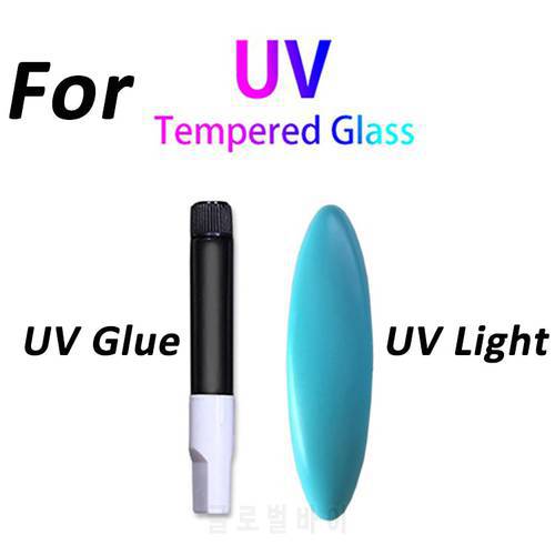 UV Glue And UV Light For UV Tempered Glass Special Use For All Mobile Phone Screen Protector 3D Full Coverage Protective Film