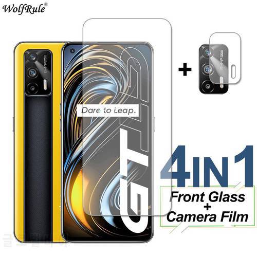 4-In-1 Glass For Realme GT 5G GT Master Screen Protector Tempered Glass Protective Phone Camera Film Realme GT Neo Flash