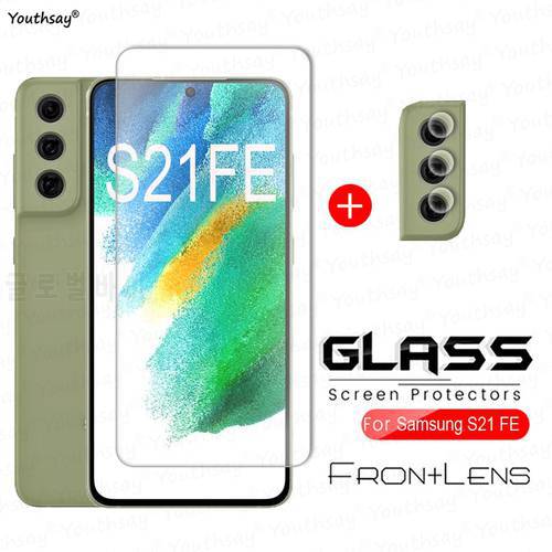 For Samsung Galaxy S21 FE Glass for Samsung S21 S20 FE Glass Phone Screen Film Protector For Samsung Galaxy S21FE Tempered Glass