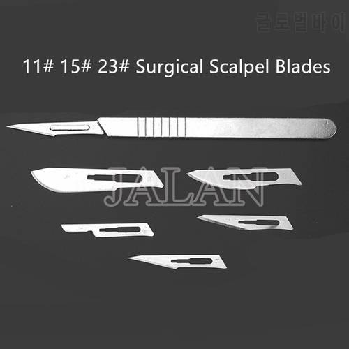 10pcs 11 15 23 Knifes For Mobile Phone PCB Board Disassembler Repair CPU Cleaning Surgery Blade With Handle Opening Tools