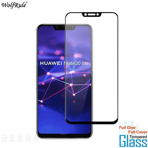 For Glass Huawei Mate 20 Lite Screen Protector Full Glue Cover Tempered Glass For Huawei Mate 20 Lite Glass Phone Film 6.3&39&39
