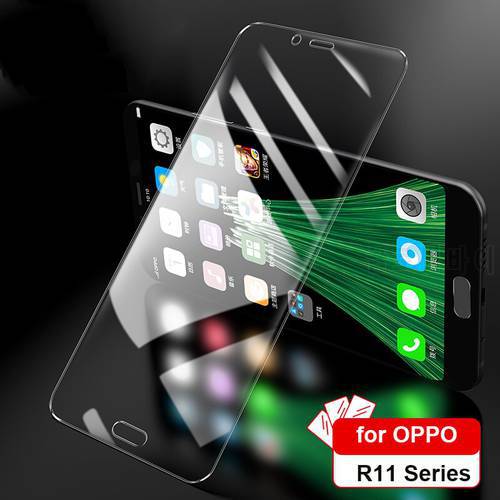 For OPPO R11 R11S Plus HD Tempered Glass Clear Screen Protector for OPPO R11S R11 Plus 9H Hardness 2.5D Protective Front Film