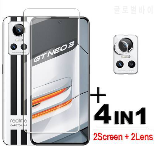 Clear Screen Protector For Realme GT Neo3 Tempered Glass Realme GT Neo 3 5G Glass 9H Lens Flim For Realme GT Neo 3 3T 2 GT 5G