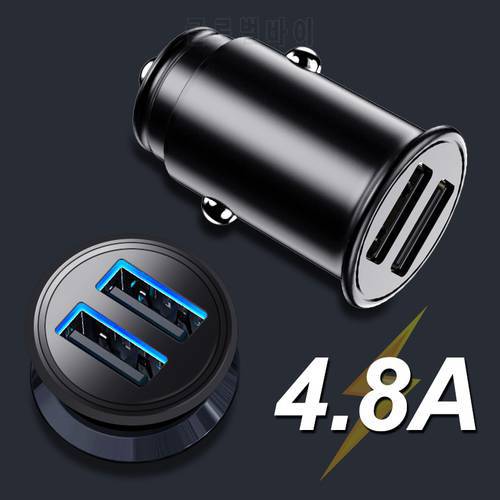 Quick Charge 3.0 Dual USB Car Charger Cigarette Lighter Power Supply Fast Charging For iPhone 12 Por Max Xiaomi 11 Samsung S20