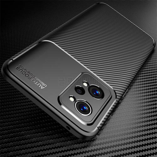 For Realme GT Neo2 Case Carbon Fiber Pattern Shockproof Bumper Armor Back Soft TPU Cover Realmi GT Neo 2 5G Protect Funda 6.62&39&39
