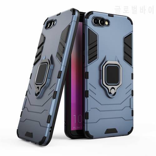 for huawei honor V10 VIEW 10 Case Shockproof Ring Stand Bumper Silicone + PC Phone Cover for huawei honor 10 VIEW 10 HonorV10