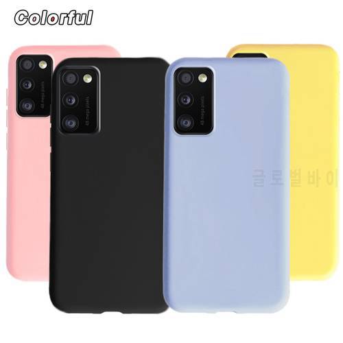 Samsung Galaxy A41 Liquid Silicone Case Soft Matte Shell TPU Cover For GalaxyA41 SM-A415F A 41 Soft-Touch Back Protective Bumper