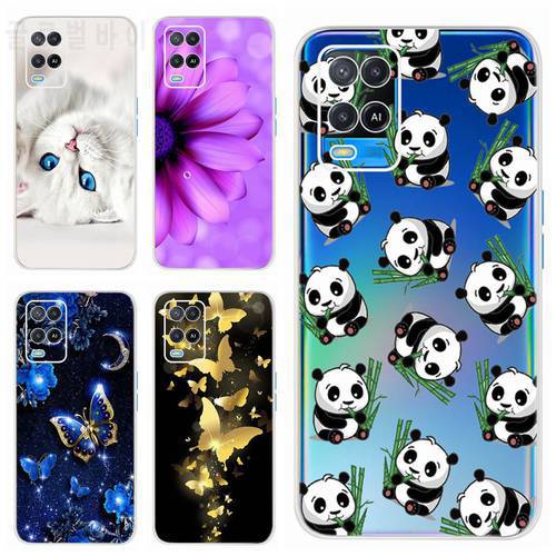 For Oppo A54 Case CPH2239 Cute Painted Cover Silicone Soft TPU Fundas Phone Case For Oppo A54 A 54 5G CPH2195 Cover OppoA54 Bags