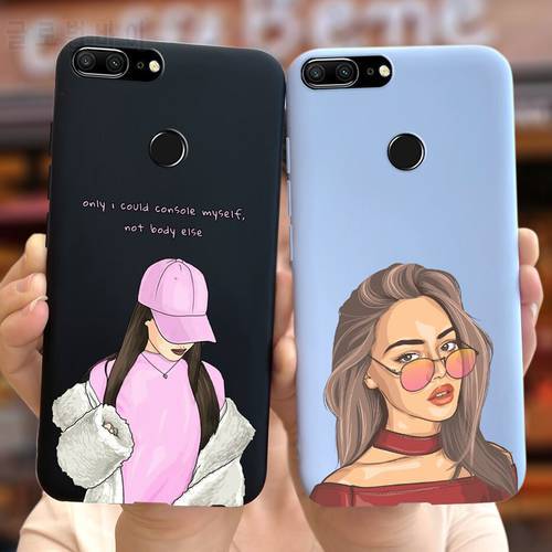 Back Cover For Honor 9 Lite Case Pretty Girls Soft Silicone Fundas Phone Cases For Huawei Honor 9 Lite 9Lite Honor9 Coque Bumper