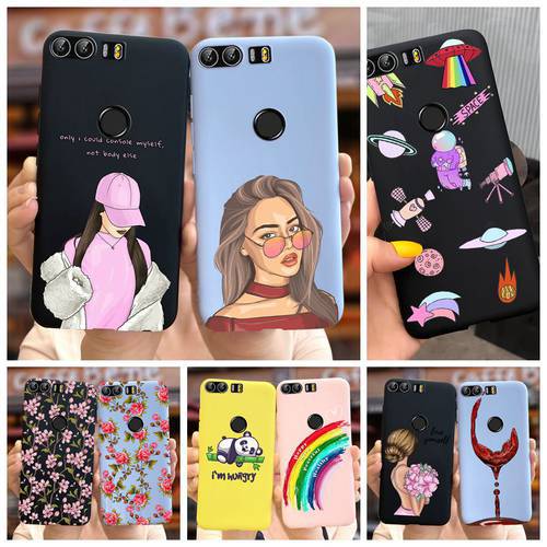For Huawei Honor 8 Case Silicone Soft TPU Fundas Stylish Phone Cases For Honor 8 Honor8 Back Cover Coque Shockproof Bumepr 5.2&39&39