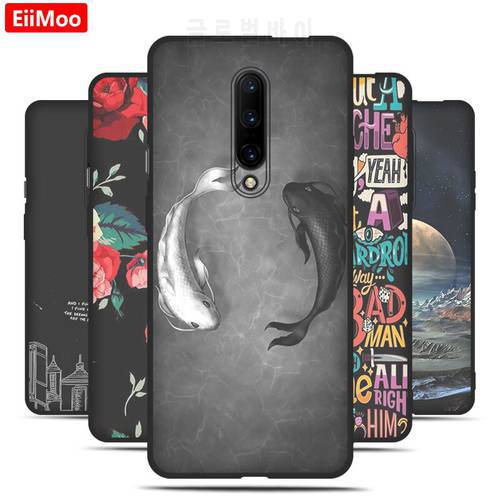 EiiMoo Phone Case For OnePlus 7 Pro Cover GM1913 Silicone Cartoon Soft For OnePlus7 7Pro 1+7 Pro Cover For One Plus 7 Pro Cases