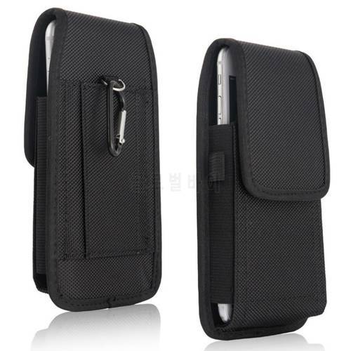 3.5~6.3inch Mobile Phone Universal Waist Bag for IPhone Samsung Xiaomi Huawei Hook Loop Holster Pouch Belt Storage Bag Cover