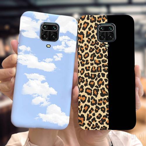 For Xiaomi Redmi Note 9 Pro Case Silicone Soft TPU Back Cover For Xiomi Redmi Note 9Pro Max Note9 9S Feather Leopard Phone Cases
