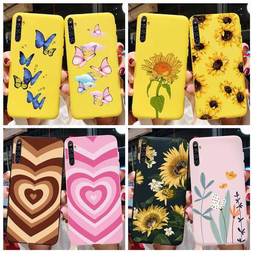 For OPPO Realme 6 Pro Case Cute Butterfly Flowers Soft Silicone Back Cover For OPPO Realme6 Realme 6 Pro 6i 6S Phone Case Fundas