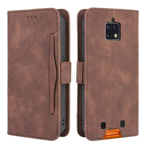Premium Leather Wallet Card Slot Shockproof Case for Oukitel WP6 Flip Case Protective Cover for Oukitel WP19 WP16 WP 12 13 15 5