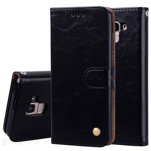 For Samsung Galaxy J6 2018 Case Samsung J6 2018 Case Flip Luxury Leather Wallet Cover Phone Case For Samsung Galaxy J600F Case