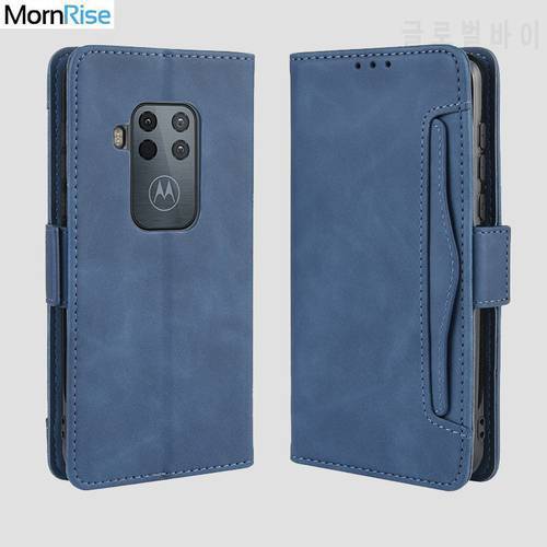 Wallet Cases For MOTO ONE ZOOM Case Magnetic Closure Book Flip Cover For Motorola ONE ZOOM Leather Card Photo Holder Phone Bags