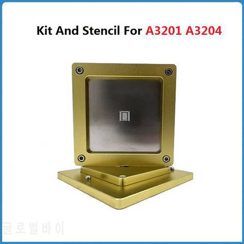 1 Set Tin Planting Station And Stencil For A3201 A3204 Chip For Avalon 1066 Professional Edition Soldering Kit Stencils
