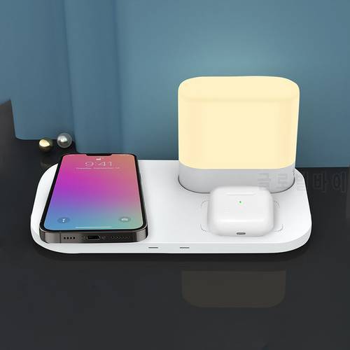 2022 30W 3 in 1 Wireless Chargers For iPhone 13 12 11Pro Max Fast Charging Dock Station For Apple Watch 7 6/Airpods Pro Charger