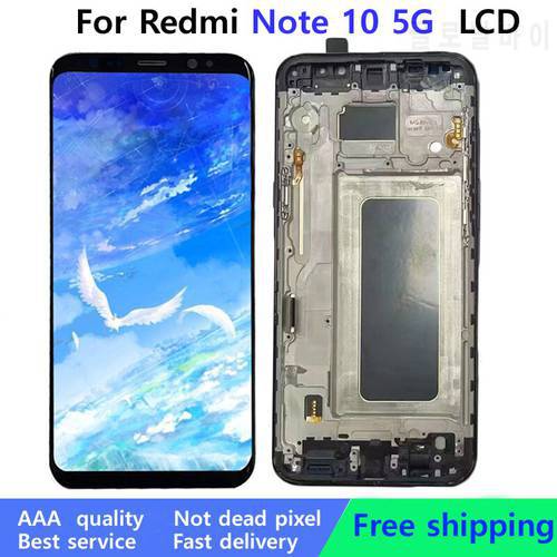 For Xiaomi Redmi Note10 5G Display LCD Touch Screen Digitizer Display Replacement Parts For Redmi Note 10 5G LCD