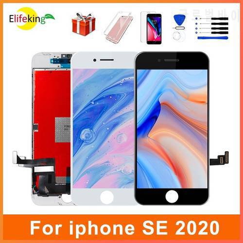 AAA SE2 LCD Display For iPhone SE 2020 Touch Screen Replacement A2296 A2275 A2298 No Dead Pixel+Tempered Glass+Tools 100% Tested