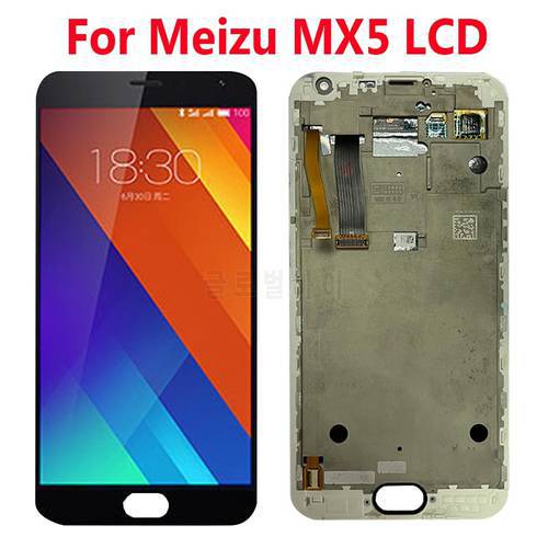 5.5&39&39 Original M&Sen For Meizu MX5 LCD Display Screen With Frame+Touch Panel Digitizer For Meizu MX5 LCD Display Frame Assembly