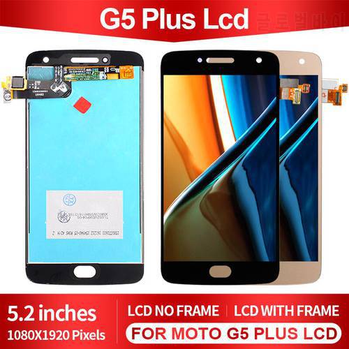 New Tested 5.2 Inch XT1685 Display For Moto G5 Plus LCD Touch Screen Digitizer XT1683 XT1687 XT1684 Assembly With Tools