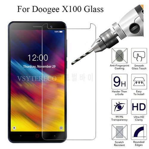 Tempered Glass For DOOGEE X100 Glass Screen Protector 2.5D 9H Premium Tempered Glass For DOOGEE X100 Protective Film
