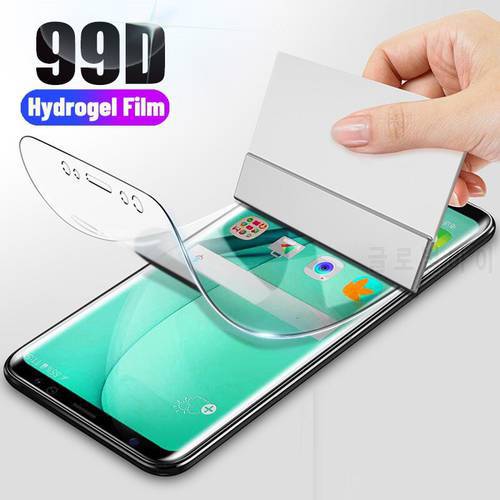 Hydrogel Film For Honor 8X 10X Lite 7X 6X Protective Screen Protector For Huawei Honor 9X 9C 8C 6C Pro 5C Phone Case Cover