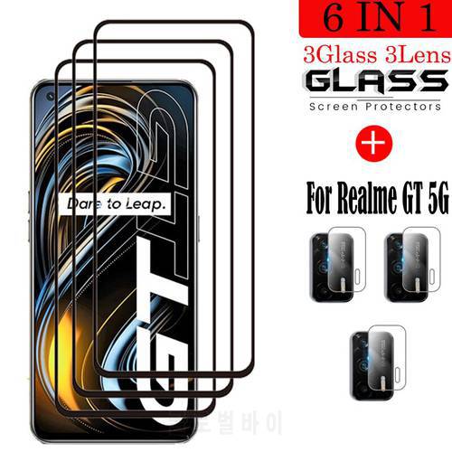 Tempered Glass For Realme GT 5G Screen Protector Glass For OPPO Realme GT 5G Camera Film For OPPO Realme GT 5G Glass