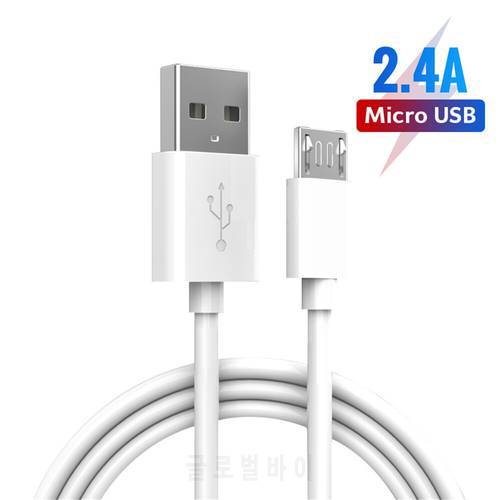 Micro Usb Cable 1m Charging Long Kabel Microusb for Huawei P10 Lite P Smart Plus Honor Y9 7 7C 8X Max 7A Usb Kablo