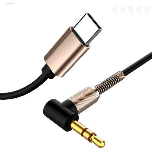 USB Type C Car AUX Audio Cable to 3.5mm Jack Female Speaker Cable For Huawei Xiaomi Samsung