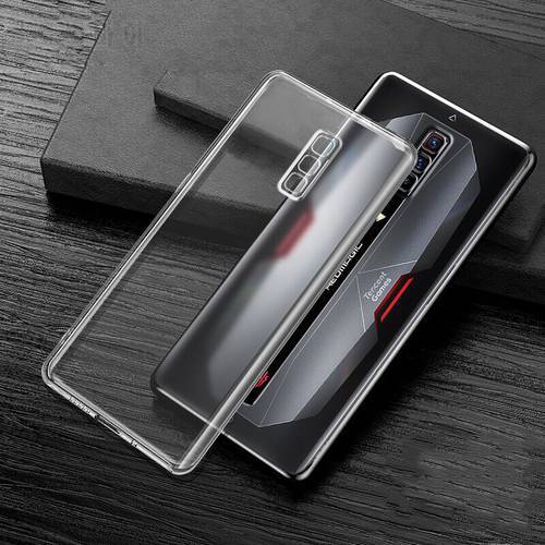 Silicone Clear TPU Case For ZTE Nubia Red Magic 6 6S Pro 6R 6Pro Ultra Crystal Back Cover For RedMagic 6 Pro 6R Case Capa Shell