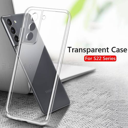 Case For Samsung Galaxy S21 FE S22 S23 Ultra Plus 5G Soft TPU Clear Cover On For Samsung S20 FE S21 Plus Ultra Phone Case