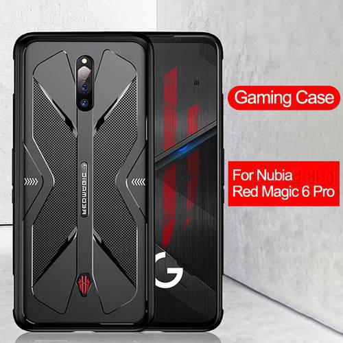 For Nubia Red Magic 7 6 Pro Case Gaming Cooling Silicone Soft Shockproof Back Cover For ZTE Redmagic 6 5G 5S 6 Pro Play Case