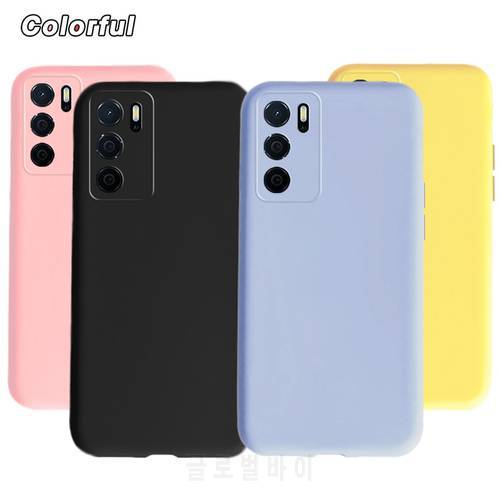 For OPPO A16 A16S Case Oppo A54s CPH2273 Liquid Silicone Soft TPU Phone Case Back Cover For Oppo A 16 16S CPH2269 Bumper Shells