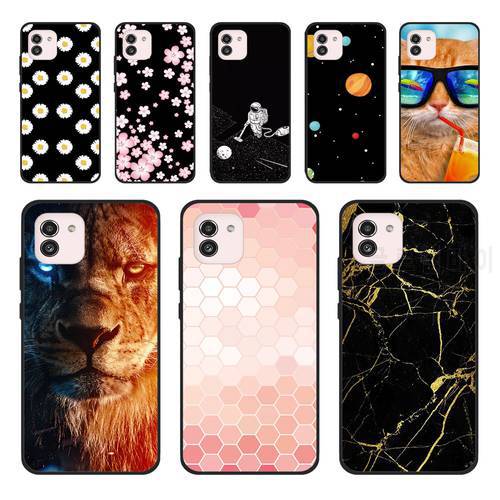 For Samsung A03 Case A035F Shockproof Soft Silicone TPU Phone Cover For Samsung Galaxy A03 Case 6.5 inch A 03 Capa Coque Cool