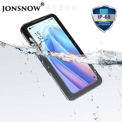 IP68 Waterproof Case for Oppo Reno6 Reno5 Pro Reno4 Pro Reno7 SE Cover Swimming Diving Outdoor Shockproof Shell Protective Cases
