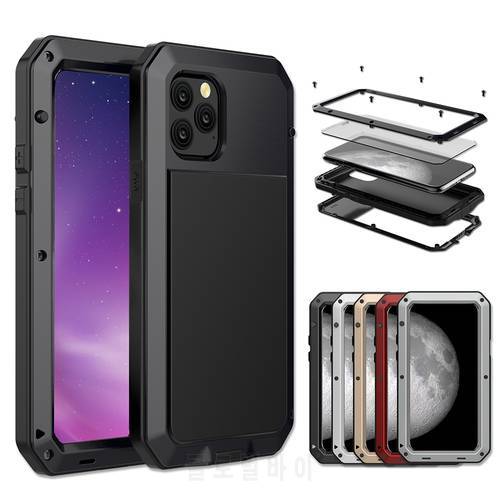 Luxury 360 Full Protect Metal Aluminum Phone Case for iPhone 11 XS MAX XR X 6 6S 7 8 Plus Shockproof Cover For iPhone 11 Pro Max