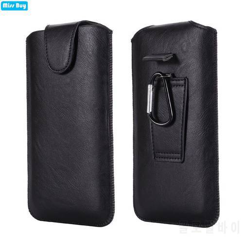 Universal Leather Mobile Phone Bag Cases For Blackview A80 A80S BV 5500 + 6300 6600 Pro A70 A90 A100 Pack Waist Belt Pouch Cover