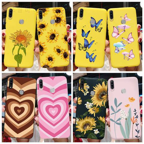 For Vivo Y11 2019 Case Fashion Flowers Painted Soft Silicon Bumper Cover Phone Case For Vivo Y11 1906 Y19 Y17 Y15 Y12 Y 17 Cases