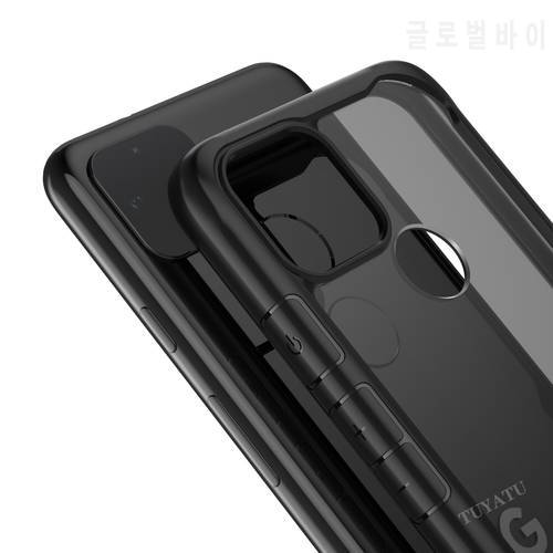 Clear Silicone Armor Case For Google Pixel 4A 4 4XL 6 3XL Lite Transparent Shockproof Mobile Phone Case For Google Pixel 5