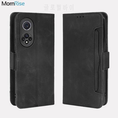 For Huawei Nova 9 / Nova 9SE Wallet Case Magnetic Book Flip Cover Card Photo Holder Luxury Leather Phone Fundas