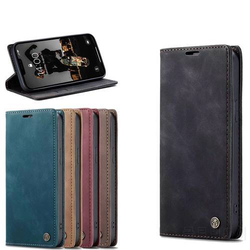 Luxury Leather Wallet Case For iPhone 14 Pro Max 13 12 Pro 11 XR XS MAX 8 Plus Phone Case Flip Card Slot Cover Coque