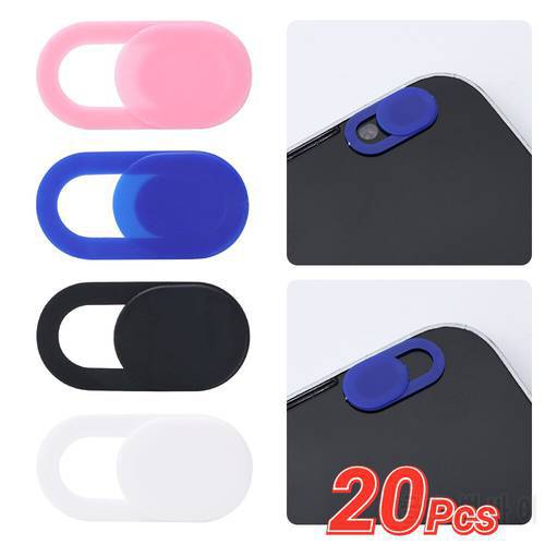 1/10/20 Pcs Mobile Phone Len Privacy Sticker Plastic Slider WebCam Cover for Ipad Laptop PC Tablet Camera Privacy Cover